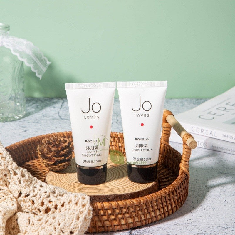 JO LOVES Shampoo & Shower Gel & Conditioner & Body Lotion 50ML