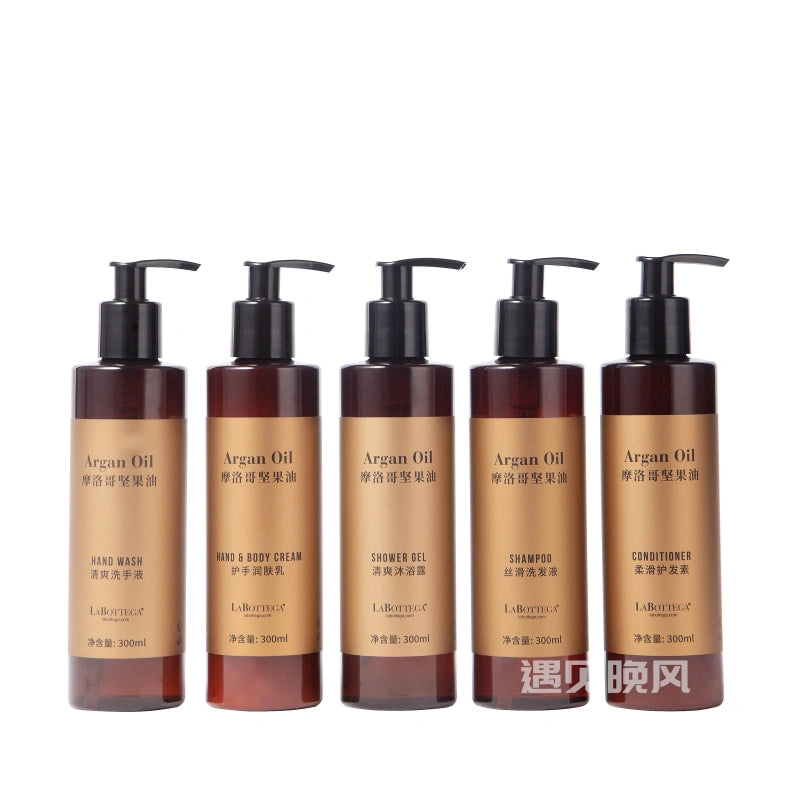 LABOTTEGA Shampoo & Conditioner & Shower Gel & Hand Body Cream & Hand Wash 300ML