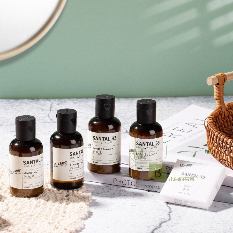 LE LABO Fragrances Santal 33 Shampoo & Shower Gel & Conditioner & Body Lotion 50ML