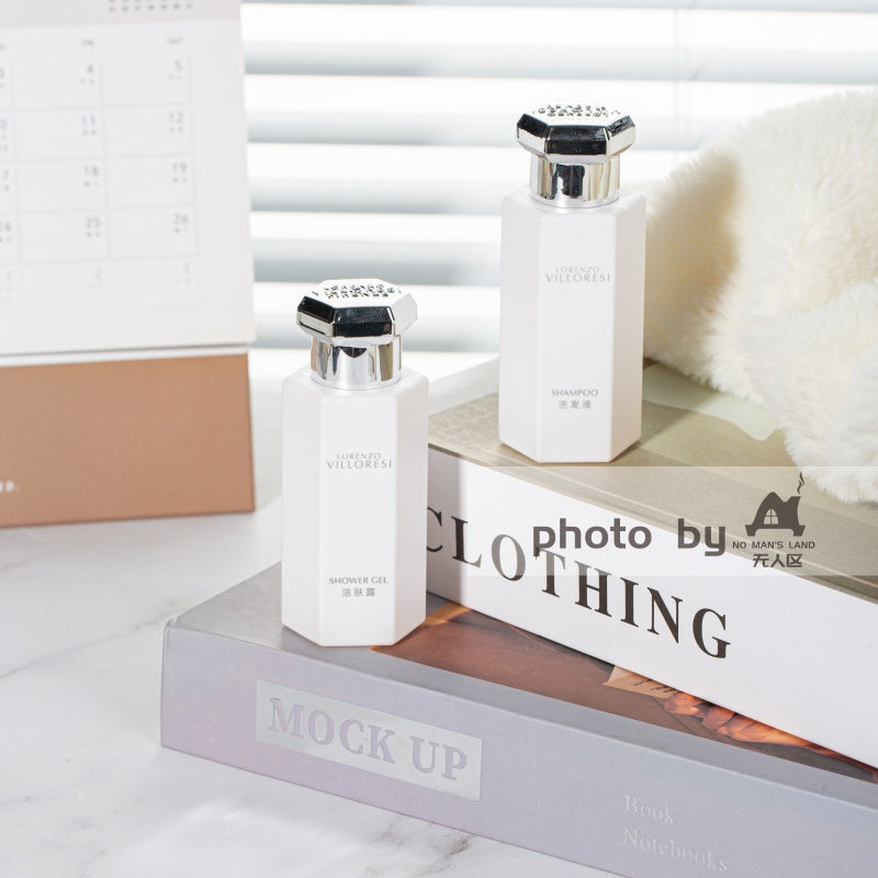 LORENZO VILLORESI Shampoo & Conditioner & Shower Gel & Body Lotion 50ML