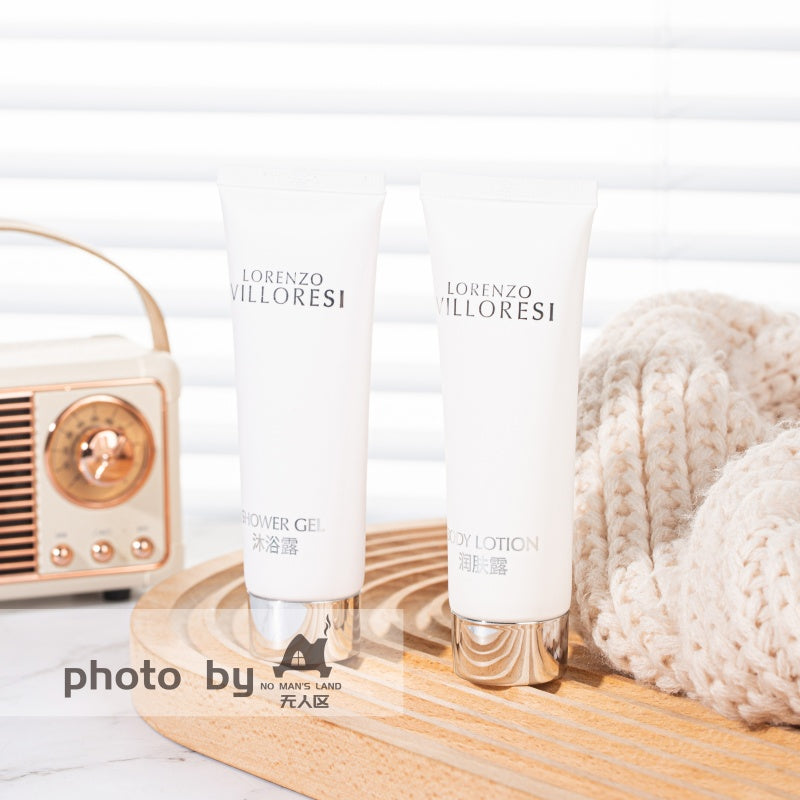 LORENZO VILLORESI Shampoo & Conditioner & Shower Gel & Body Lotion 50ML