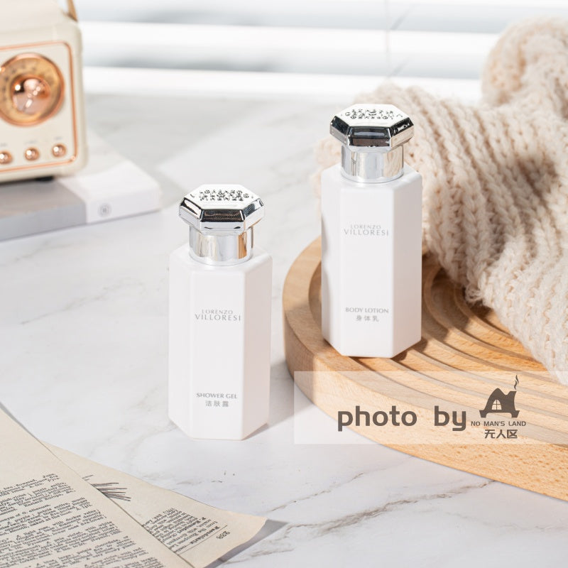 LORENZO VILLORESI Shampoo & Conditioner & Shower Gel & Body Lotion 50ML