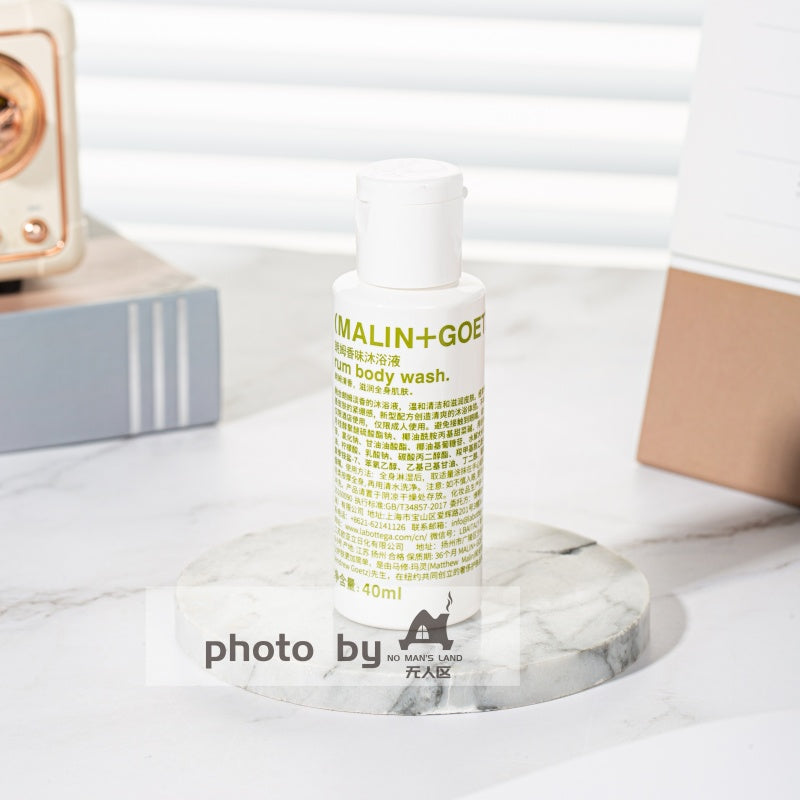 MALIN+GOETZ Shampoo & Conditioner & Shower Gel & Body Lotion 40ML