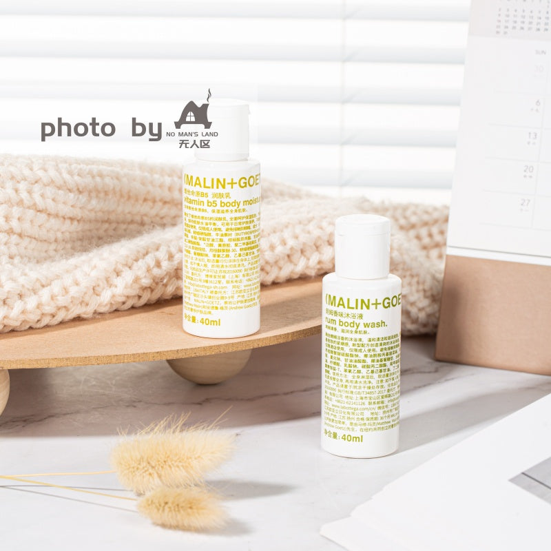 MALIN+GOETZ Shampoo & Conditioner & Shower Gel & Body Lotion 40ML