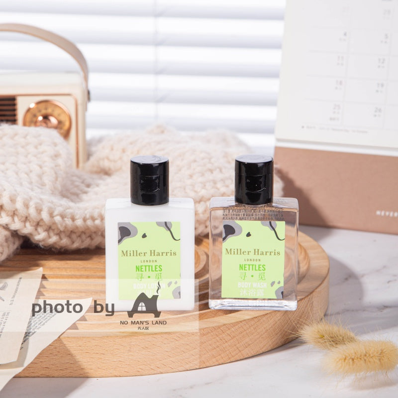 Miller Harris NETTLES Shampoo & Conditioner & Shower Gel & Body Lotion 40ML