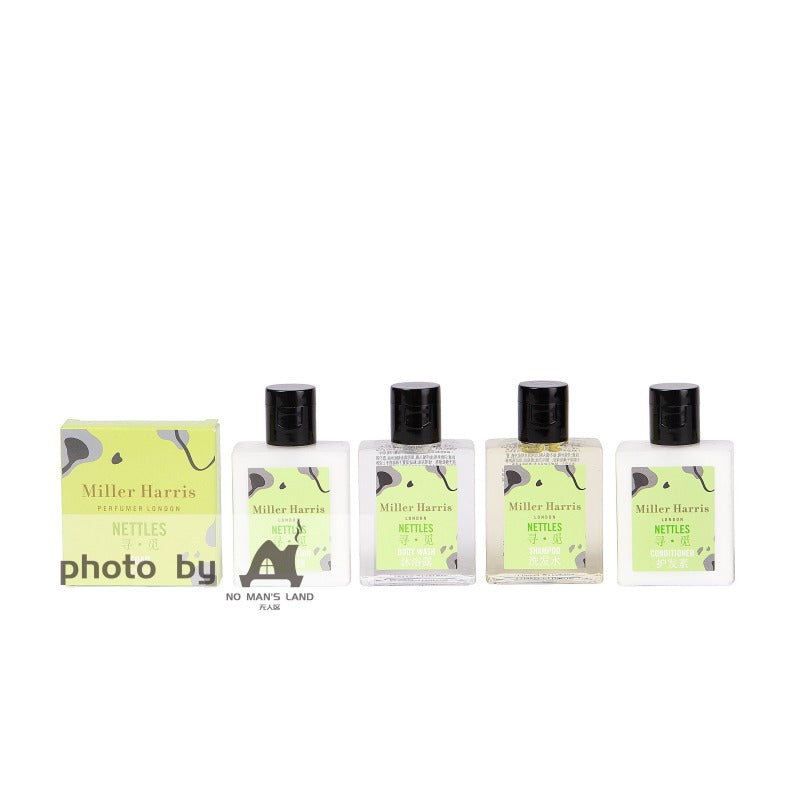 Miller Harris NETTLES Shampoo & Conditioner & Shower Gel & Body Lotion 40ML
