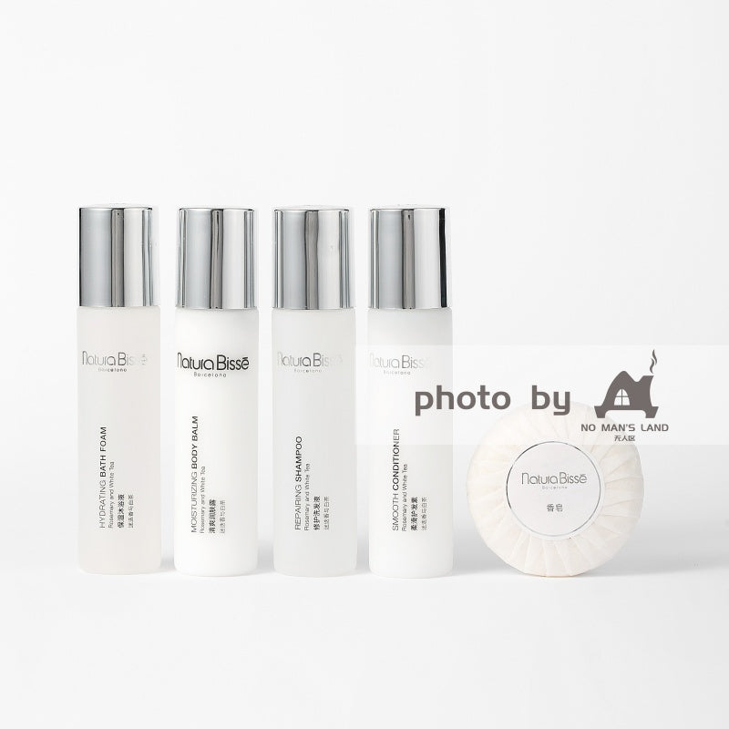 Natura Bisse Shampoo & Conditioner & Shower Gel & Body Lotion 50ML