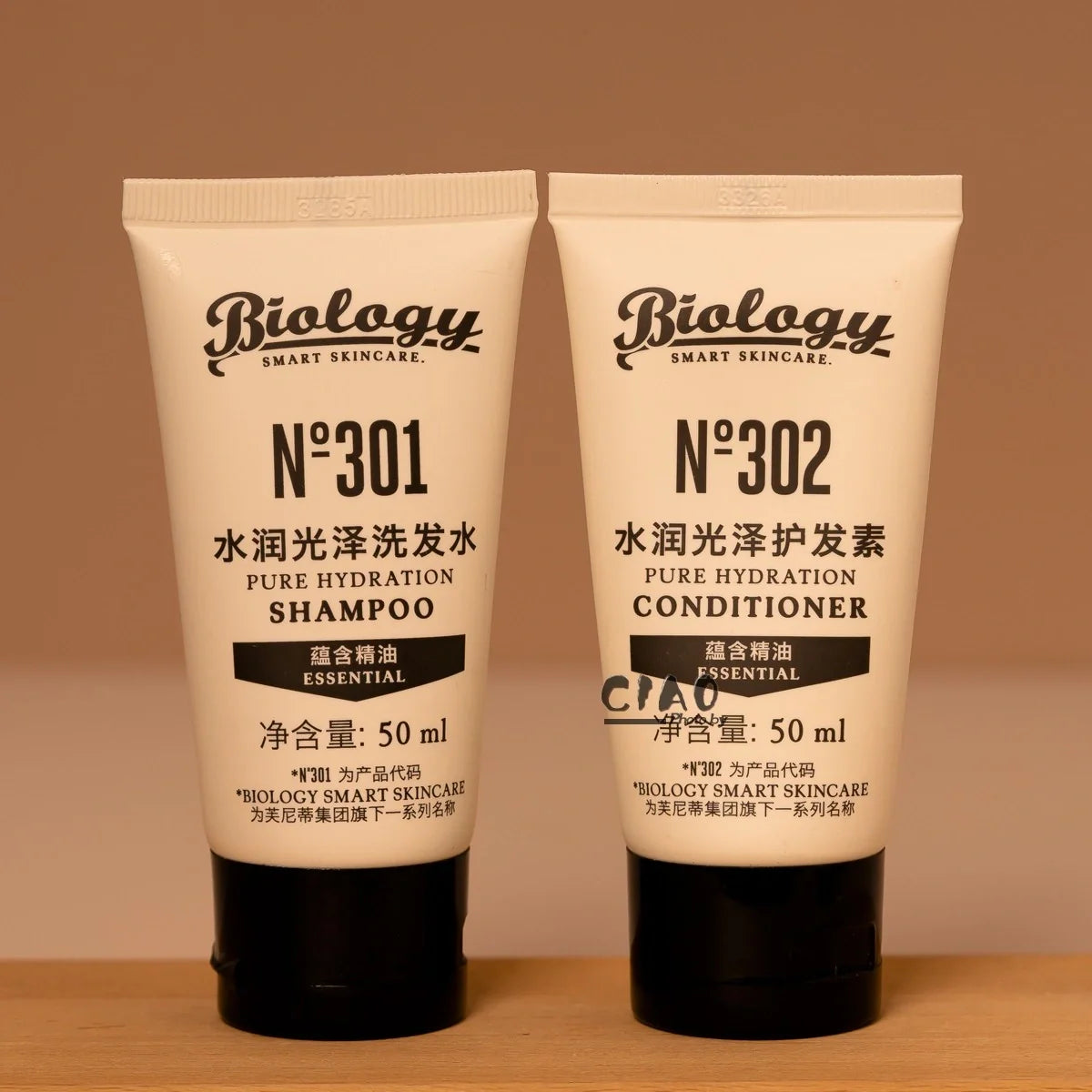 Biology Shampoo & Conditioner & Body Lotion & Shower Gel 50ML