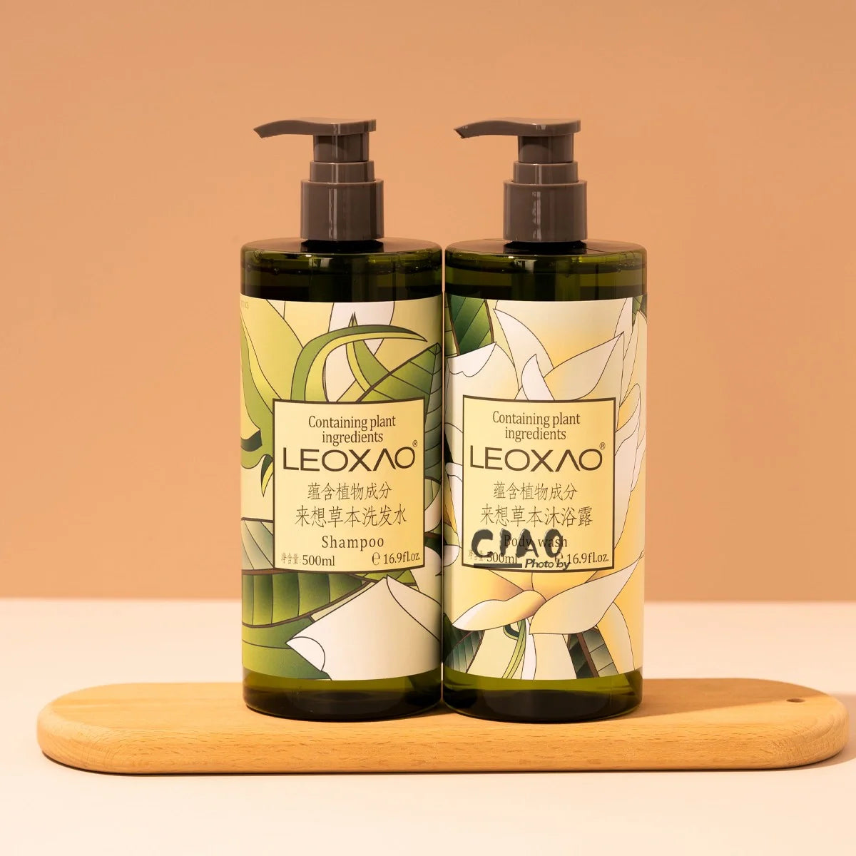 LEOXAO Shampoo or Conditioner or Body Lotion or Shower Gel 500ML