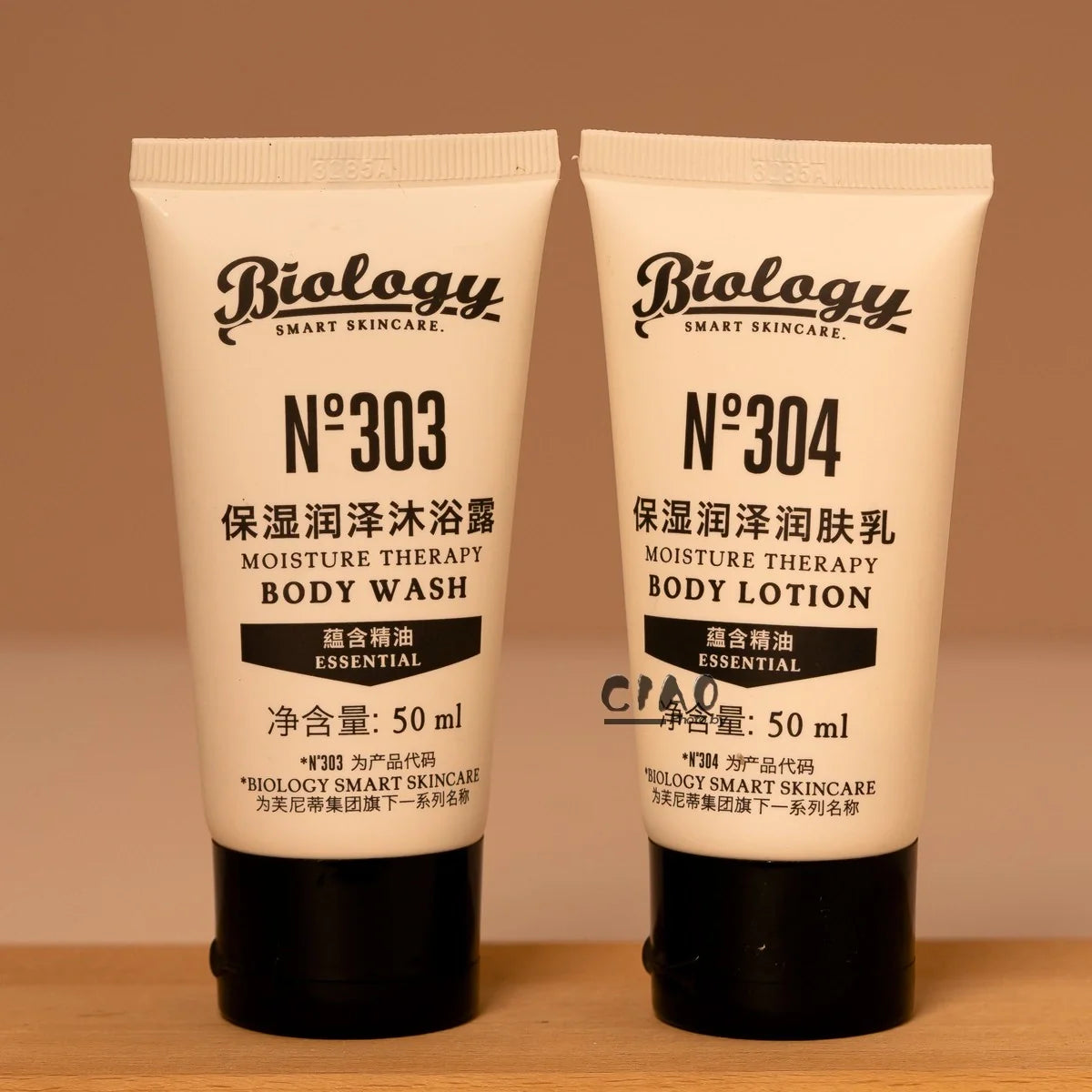 Biology Shampoo & Conditioner & Body Lotion & Shower Gel 50ML