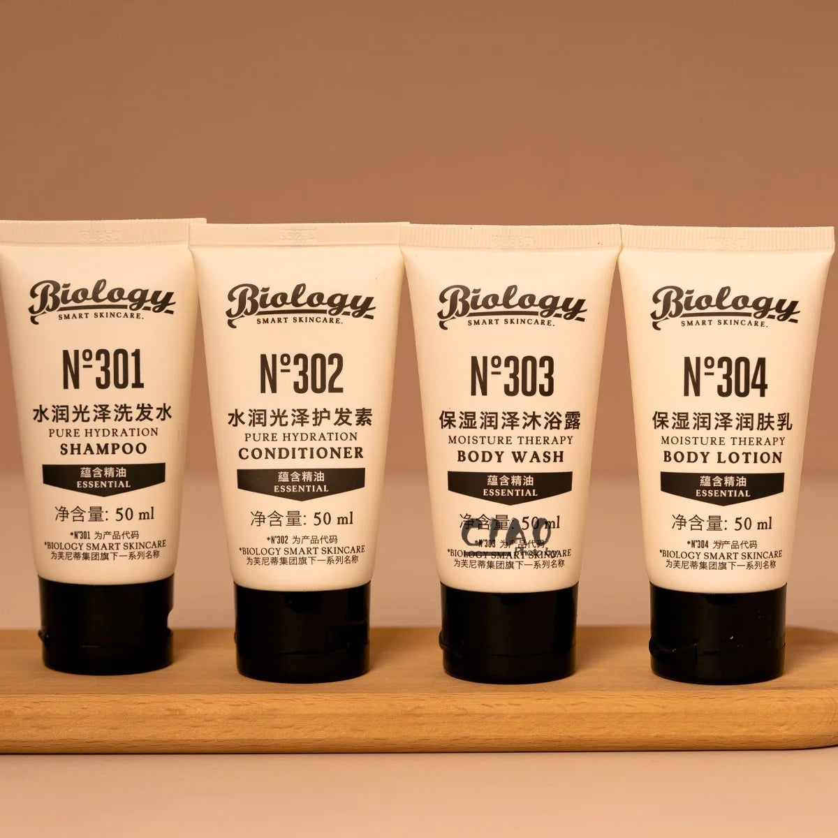 Biology Shampoo & Conditioner & Body Lotion & Shower Gel 50ML