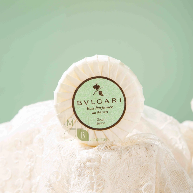 BVLGARI GREEN TEA Soap Set of 4 (50g Each)