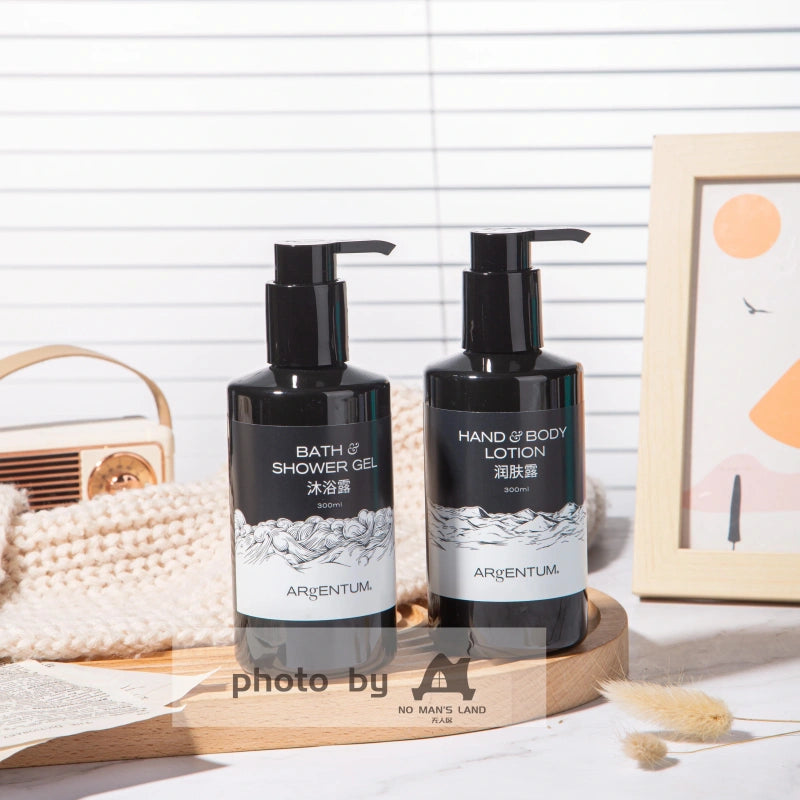 MGM GRAND Hotel Shampoo & Conditioner & Body Lotion & Shower Gel 300ML | ARGENTUM