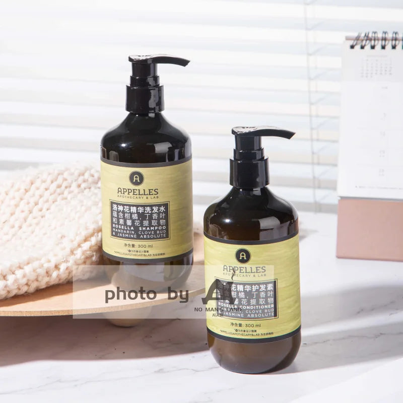APPELLES Shampoo & Conditioner & Body Lotion & Shower Gel Roselle 300ML
