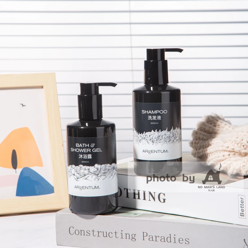 MGM GRAND Hotel Shampoo & Conditioner & Body Lotion & Shower Gel 300ML | ARGENTUM