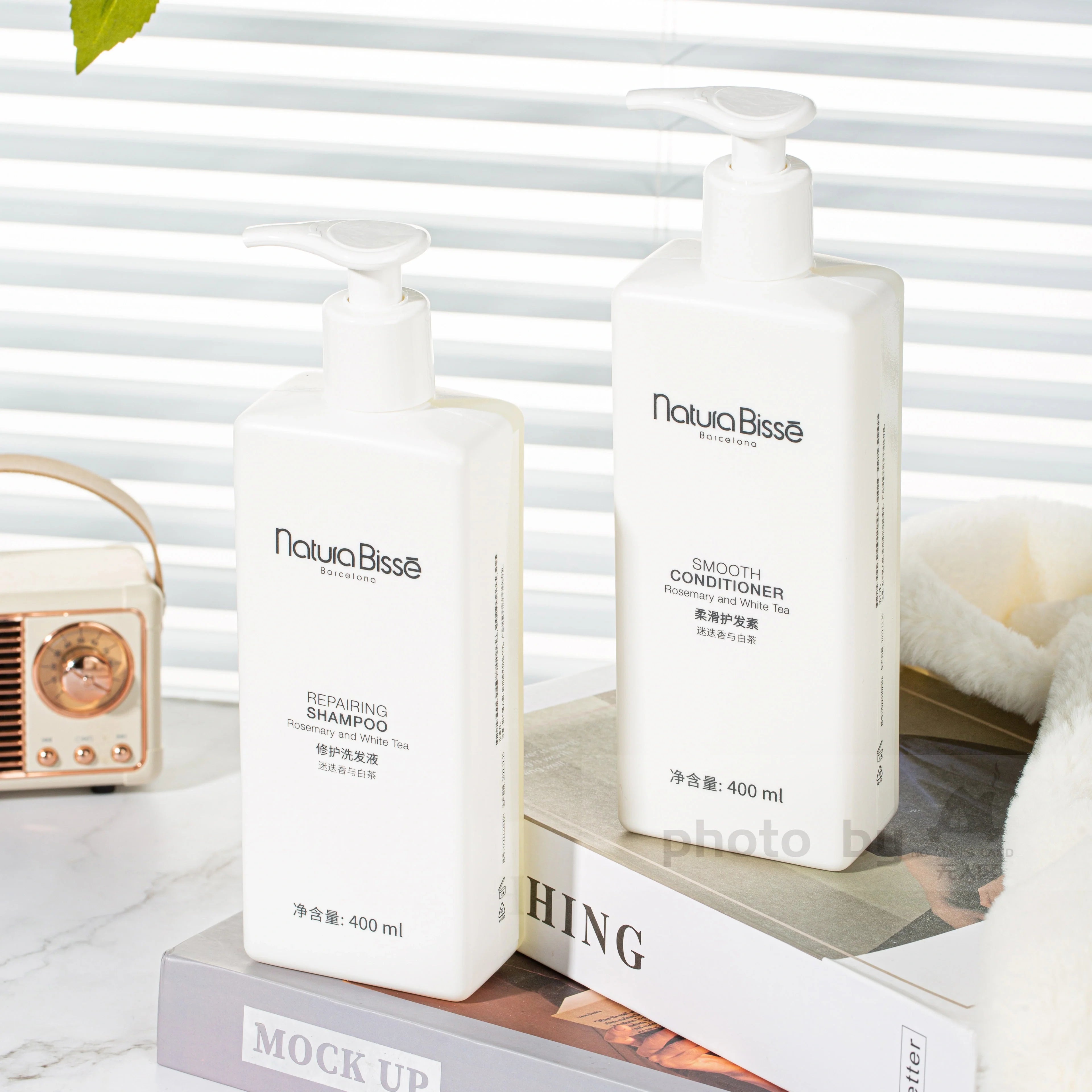 Natura Bisse Shampoo & Conditioner & Body Lotion & Shower Gel 390ML