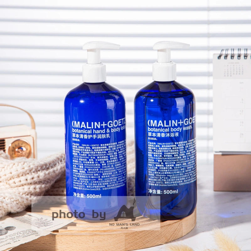 MALIN+GOETZ Shampoo & Conditioner & Body Lotion & Shower Gel & Hand Wash 500ML