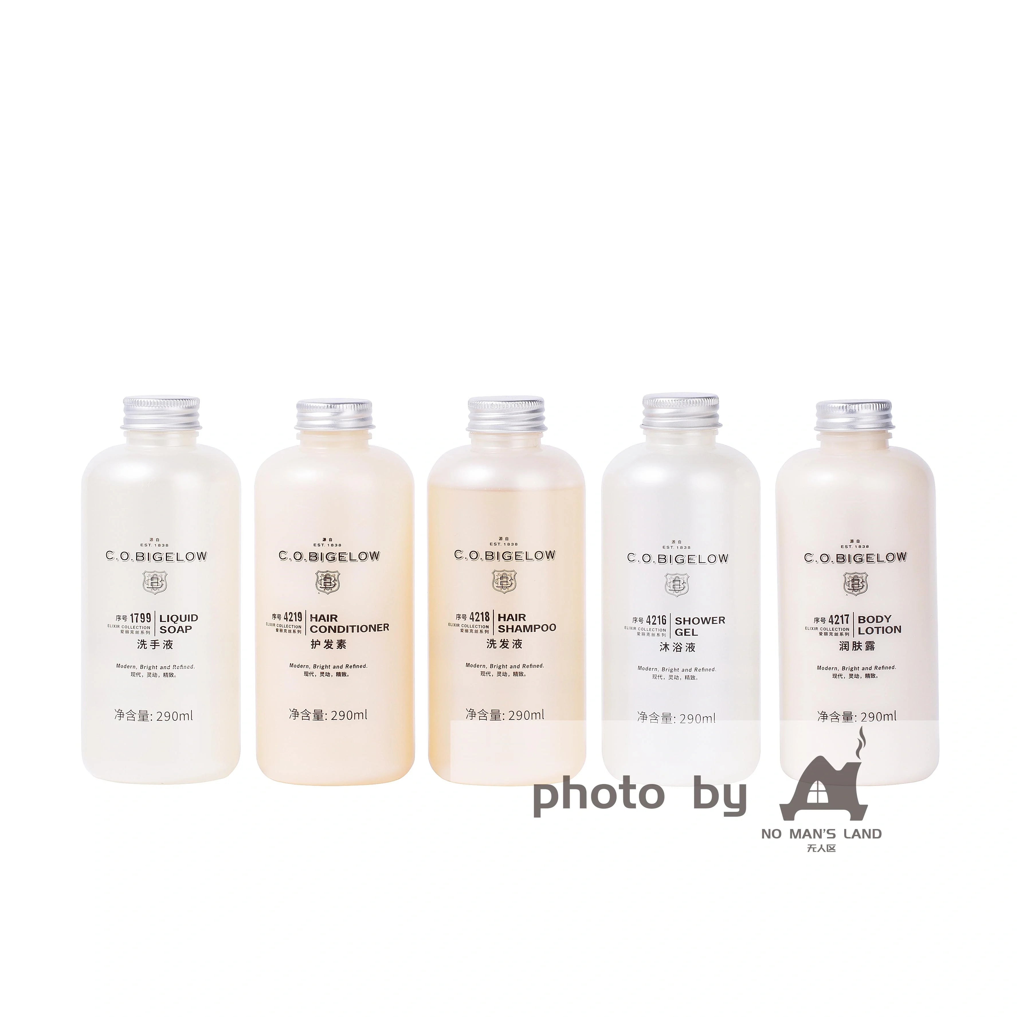 Pullman Hotel Shampoo & Conditioner & Shower Gel & Body Lotion & Hand Wash 290ML | C.O.BIGELOW