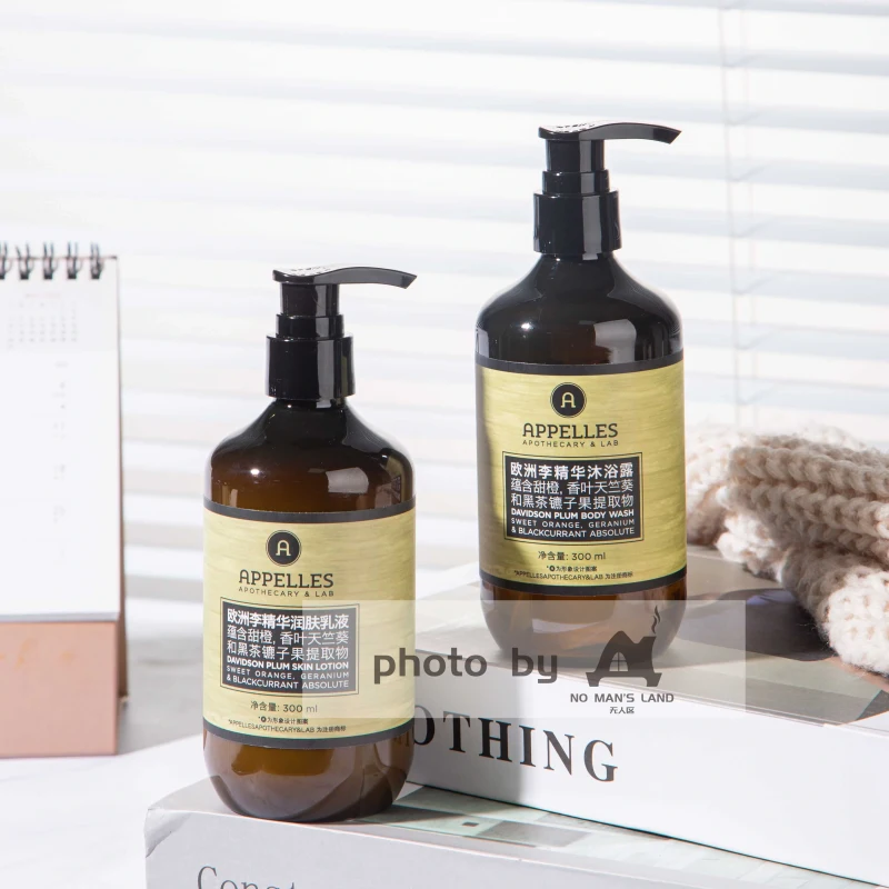 APPELLES Shampoo & Conditioner & Body Lotion & Shower Gel Roselle 300ML