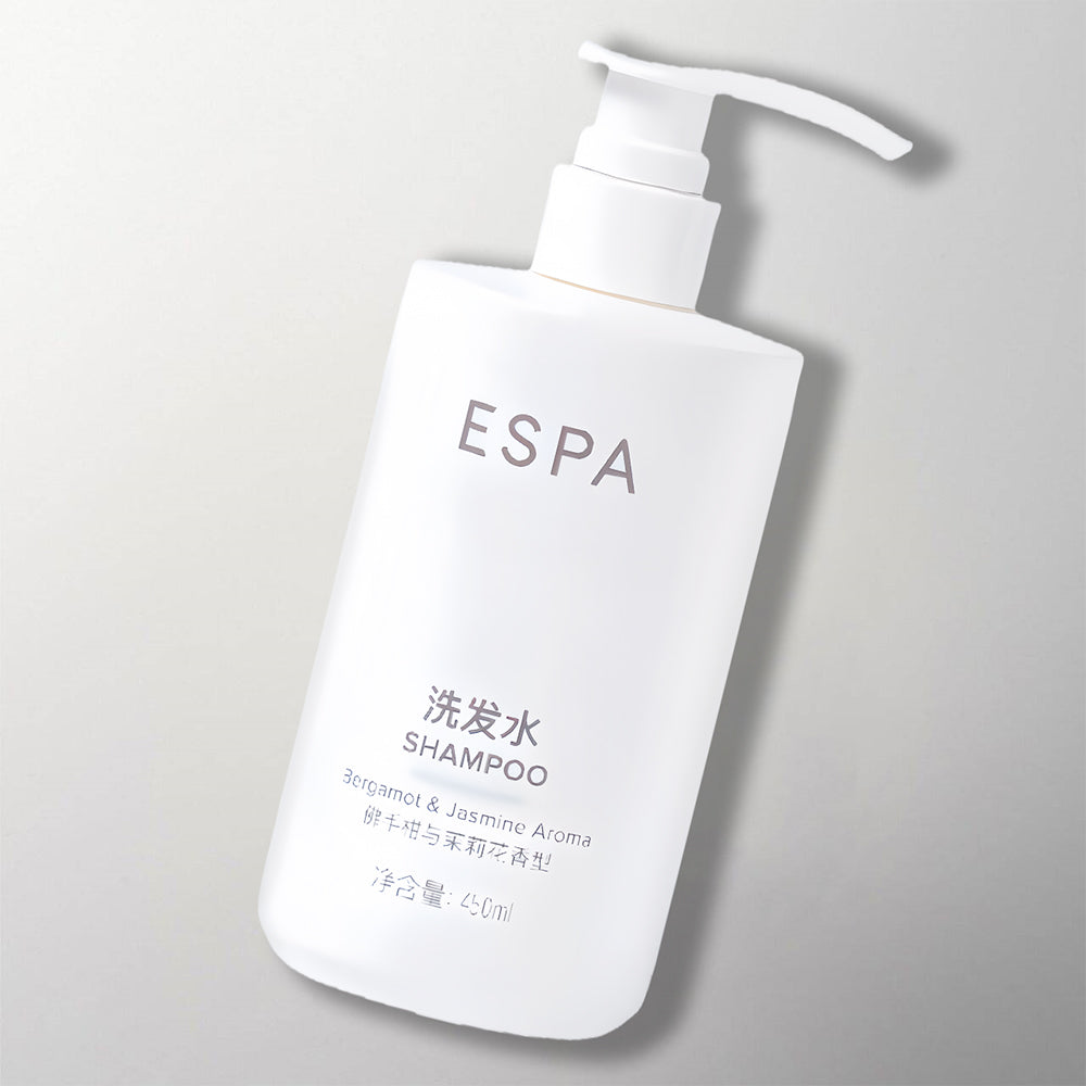 The Peninsula shampoo ESPA toieltries