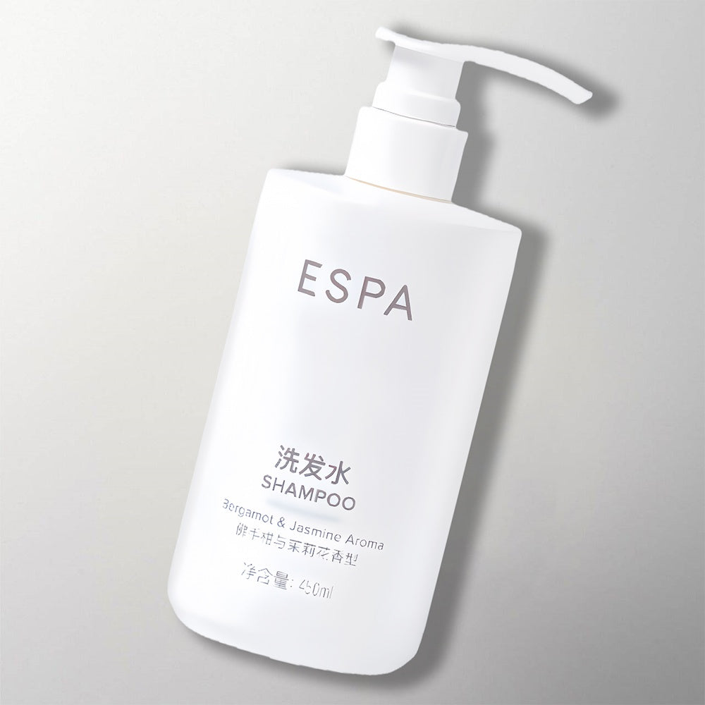 The Peninsula shampoo ESPA toieltries