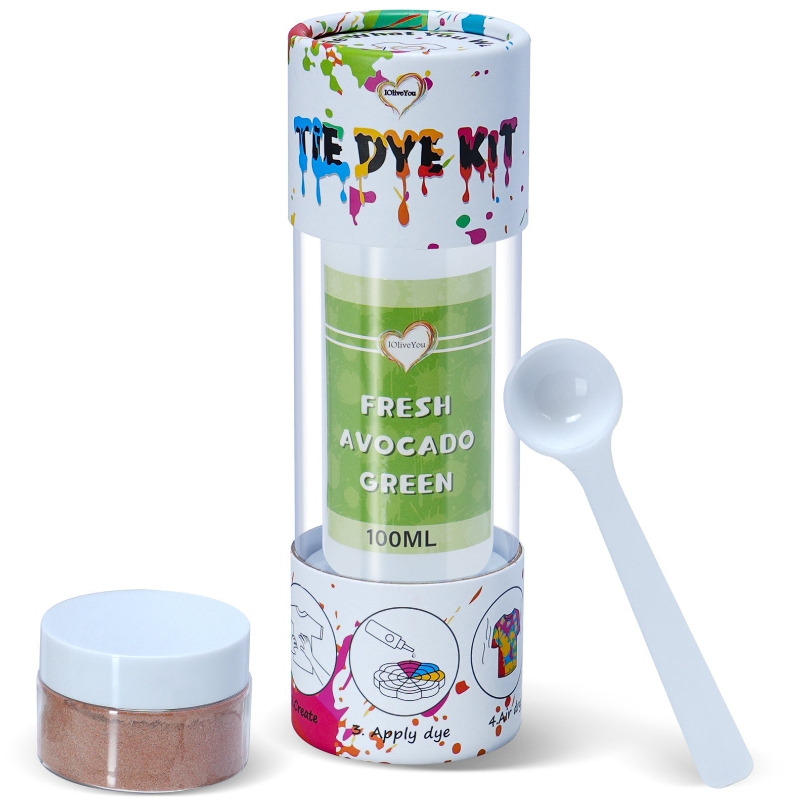 IOliveYou® Tie Dye Powder Refills - 12 Colors