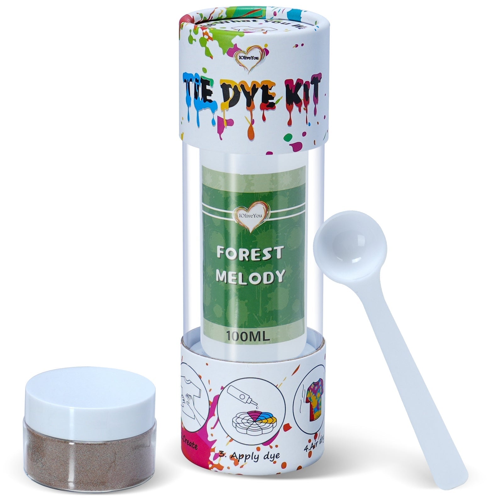 IOliveYou® Tie Dye Powder Refills - 12 Colors
