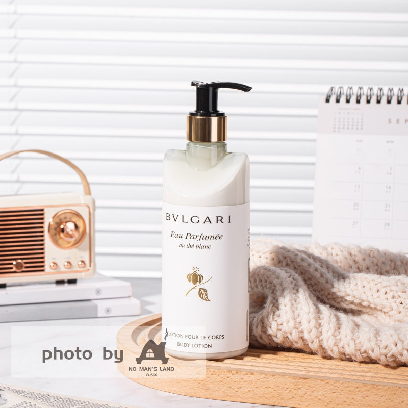Bvlgari Hotel Shampoo & Shower Gel & Conditioner & Body Lotion & Hand Wash White Tea Scents 300ML