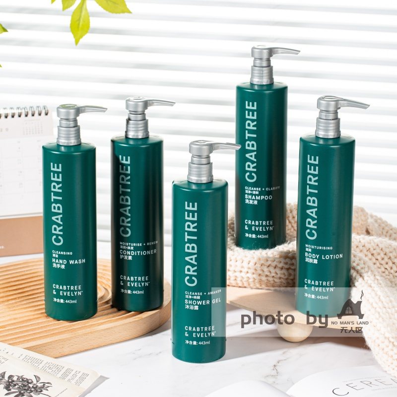 Hilton Crabtree and Evelyn Shampoo or Conditioner or Body Lotion or Shower Gel Verbena Lavender 443ML