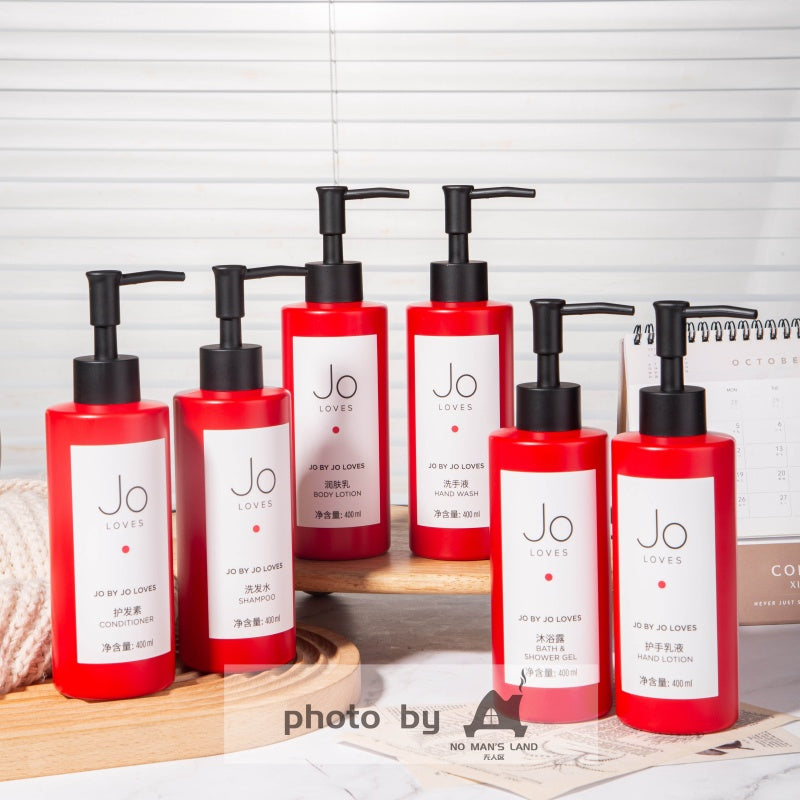 JO LOVES Shampoo & Shower Gel & Conditioner & Body Lotion 400ML