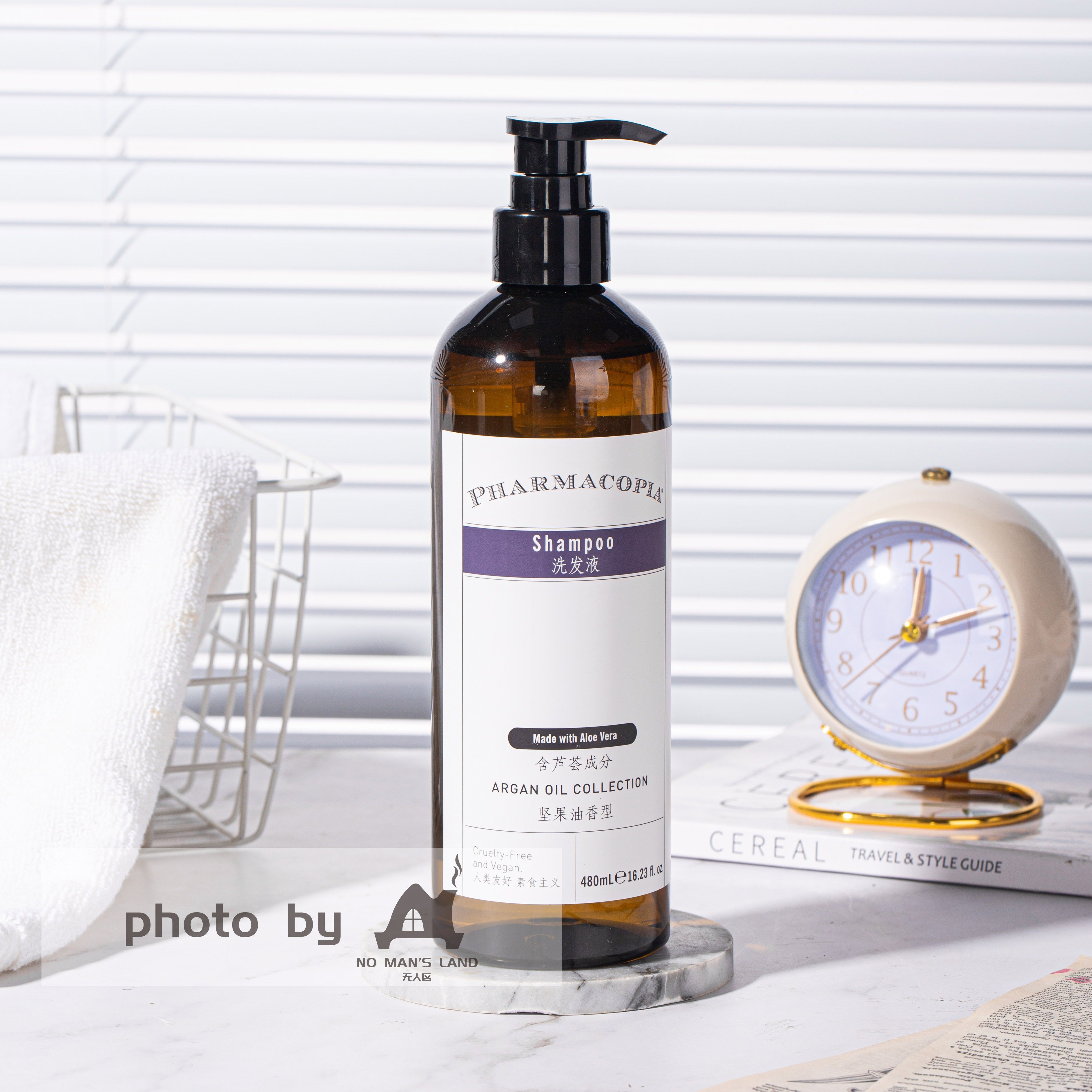 PHARMACOPIA Shampoing & Revitalisant & Gel douche 480 ml