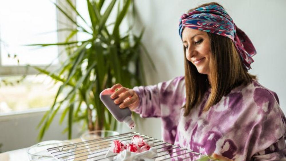 Create Unique Tie Dye Prints with Ice Dyeing!