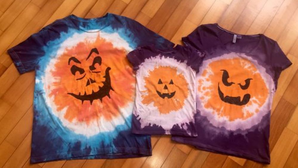Halloween  Funny Tie-Dye Designs