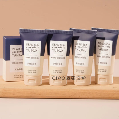 AHAVA Shampoo &amp; Conditioner &amp; Body Lotion &amp; Shower Gel &amp; Soap 30ML
