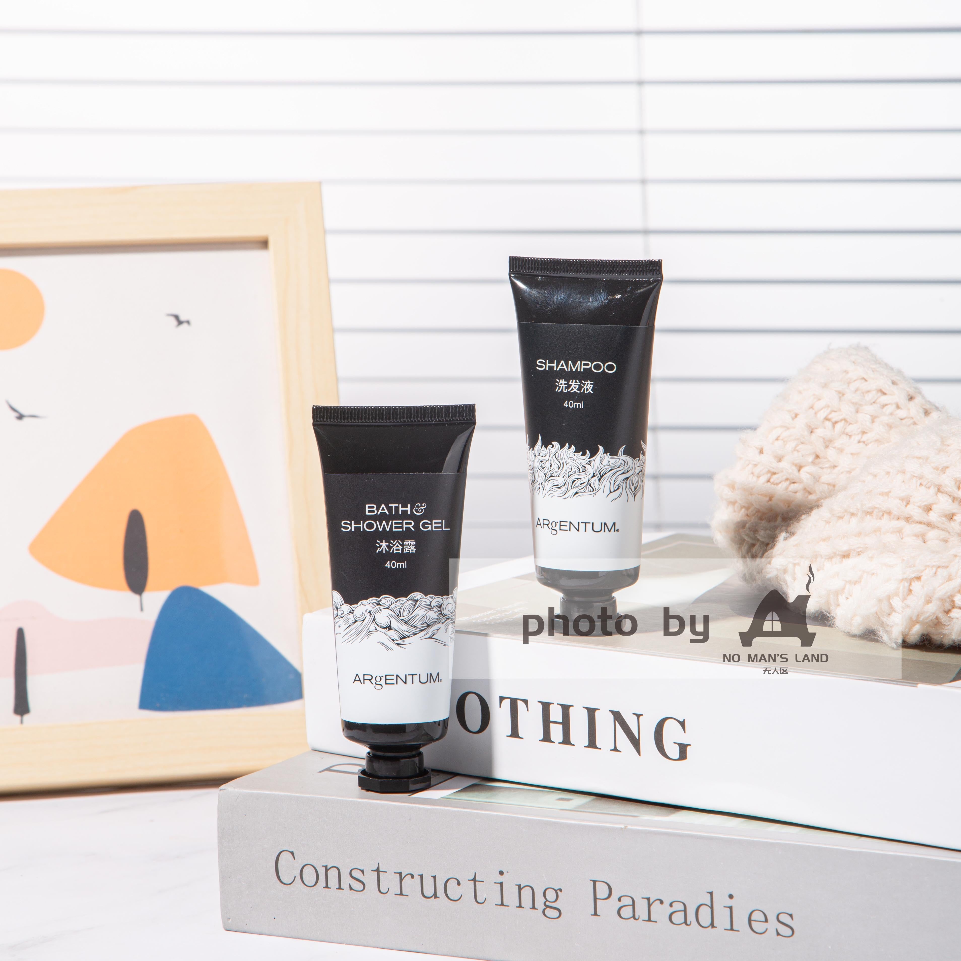 ARGENTUM Shampoo &amp; Conditioner &amp; Shower Gel &amp; Body Lotion 40ML