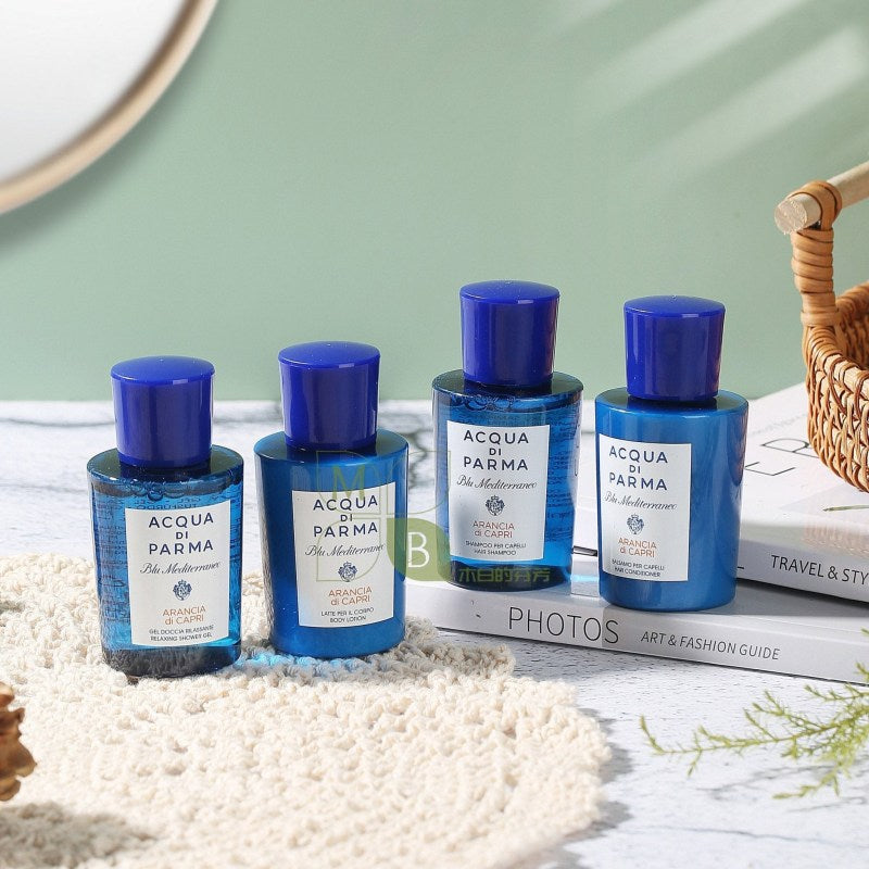 Acqua Di Parma Blu Mediterraneo Shampoo & Conditioner & Shower Gel & Body Lotion 40ml