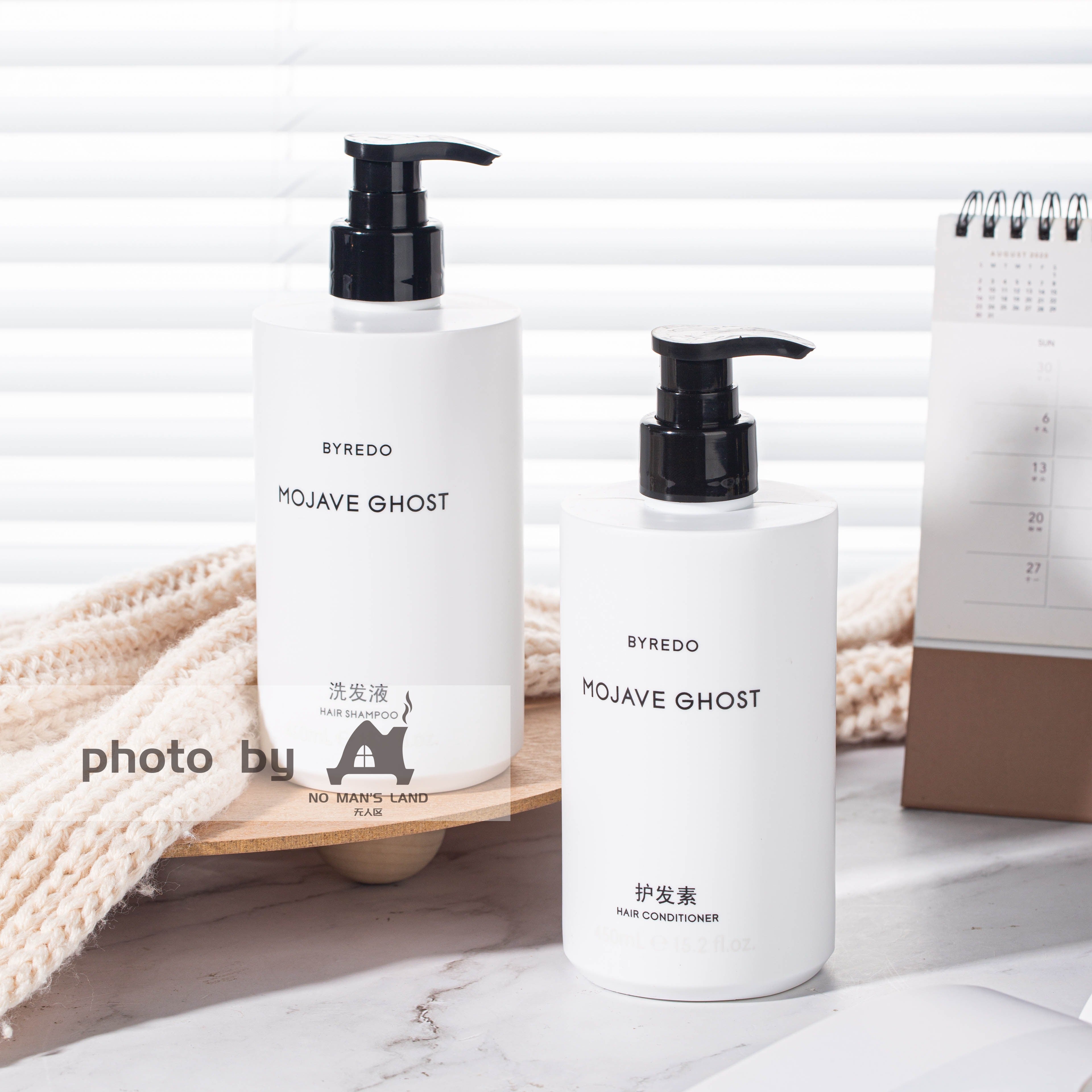 BYREDO MOJAVE GHOST Shampoing &amp; gel douche &amp; Conditionneur &amp; Lotion pour le corps 450 ml