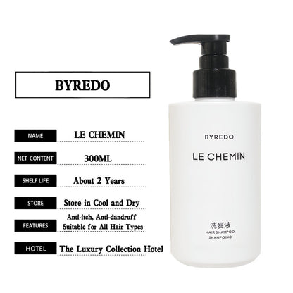 BYREDO LE CHEMIN Shampoing &amp; Gel Douche &amp; Conditionneur &amp; Lotion Pour Le Corps 300Ml 