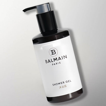 BALMAIN Shower Gel for Grand Hyatt Hotel toiletries.