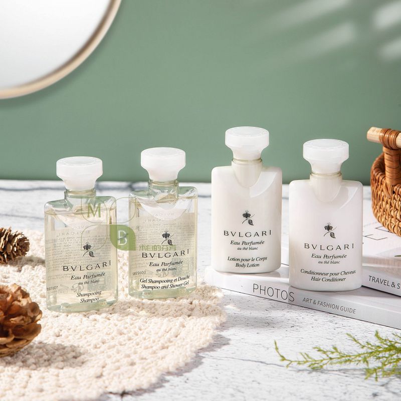 Bvlgari Shampoo & Shower Gel & Conditioner & Body Lotion 40Ml