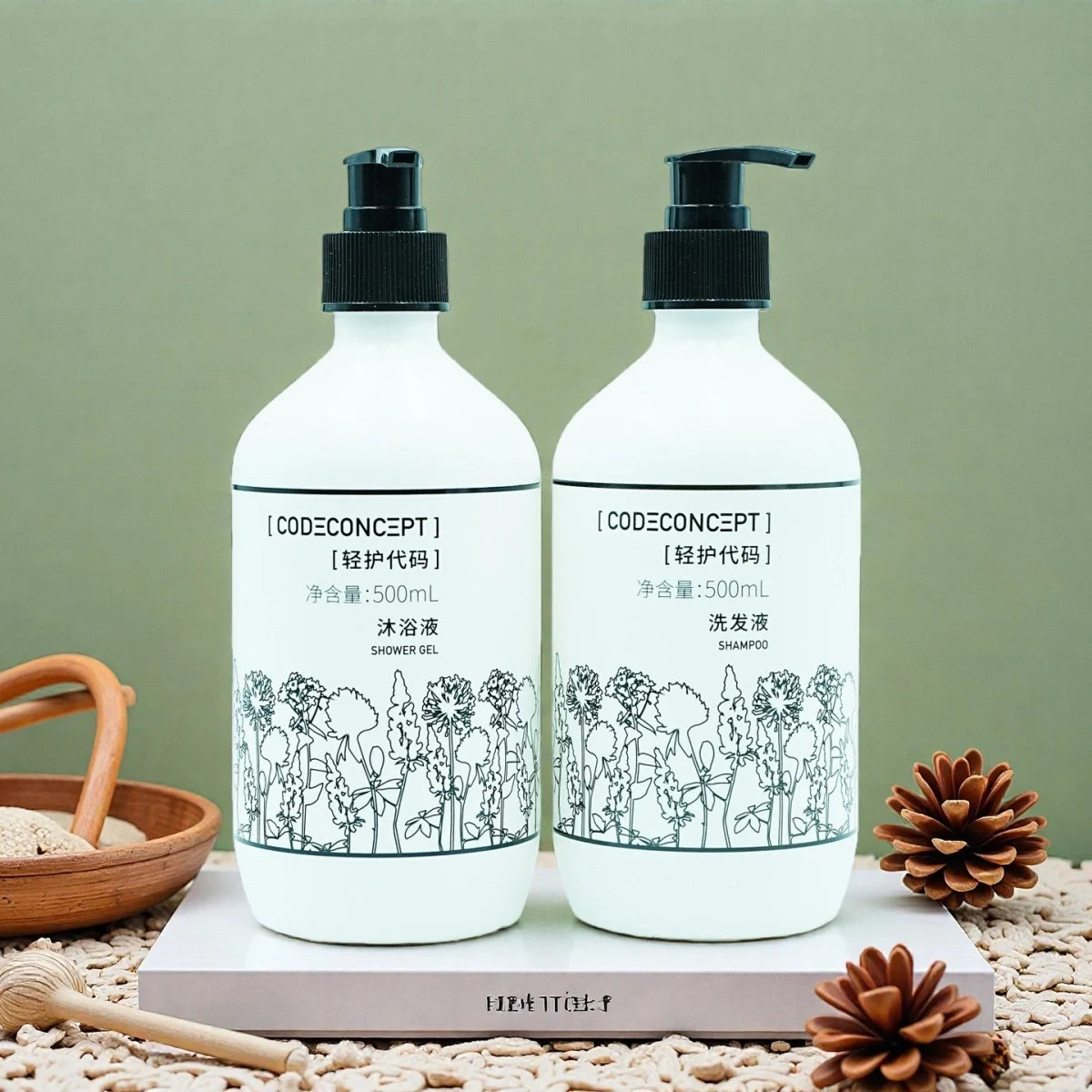 CODE CONCEPT Shampoo or Shower Gel or Conditioner or Hand Wash 500ML