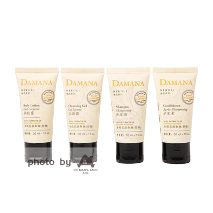 DAMANA NEROLI Shampoo &amp; Conditioner &amp; Shower Gel &amp; Body Lotion 30ML