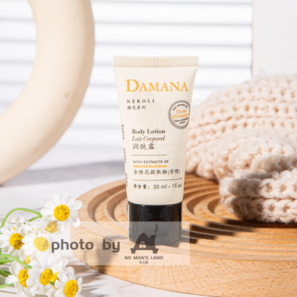 DAMANA NEROLI Shampoo &amp; Conditioner &amp; Shower Gel &amp; Body Lotion 30ML