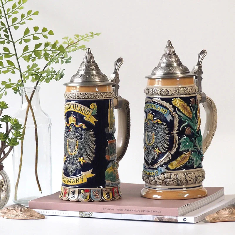 German Beer Stein Mug Gerz - A02