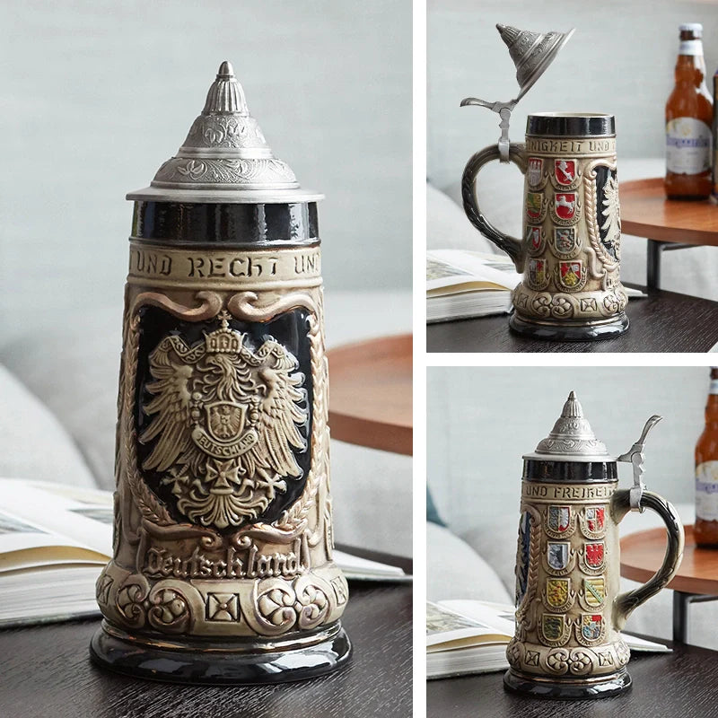 German Beer Stein Mug Gerz - A04