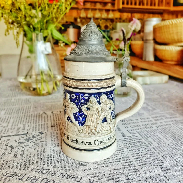 German Beer Stein Mug Gerz - A14
