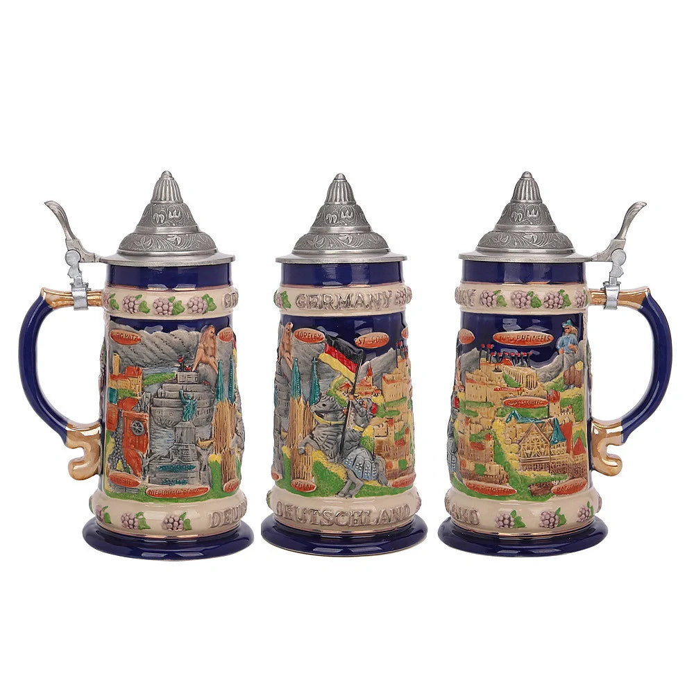 German Beer Stein Mug Gerz - A18