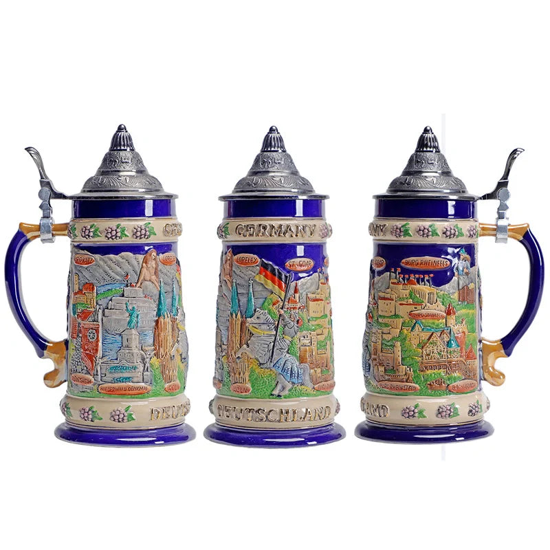 German Beer Stein Mug Gerz - A35