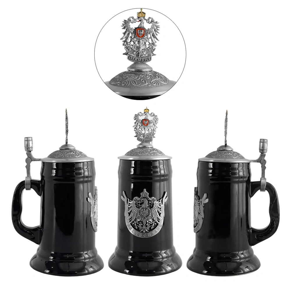 German Beer Stein Mug Gerz A51