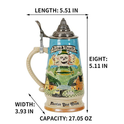 German Beer Stein Mug Gerz A57